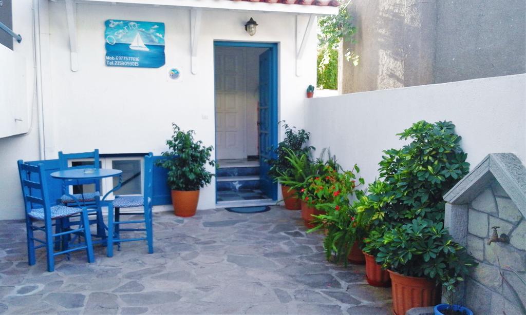 Ostria Eressos Rooms Skala Eresou Exteriér fotografie